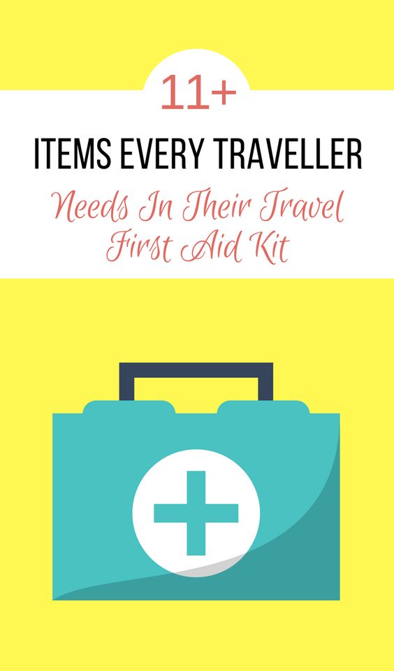 Traveler First Aid Kit